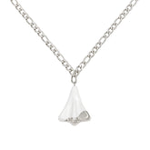Jett White Neckalce Silver